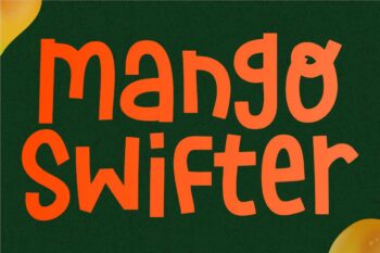 Mango Swifter - Cartoon Font