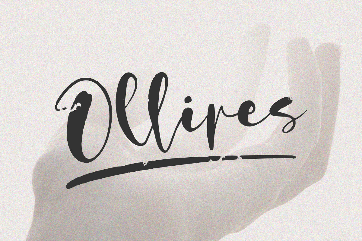 Ollives - Script Font
